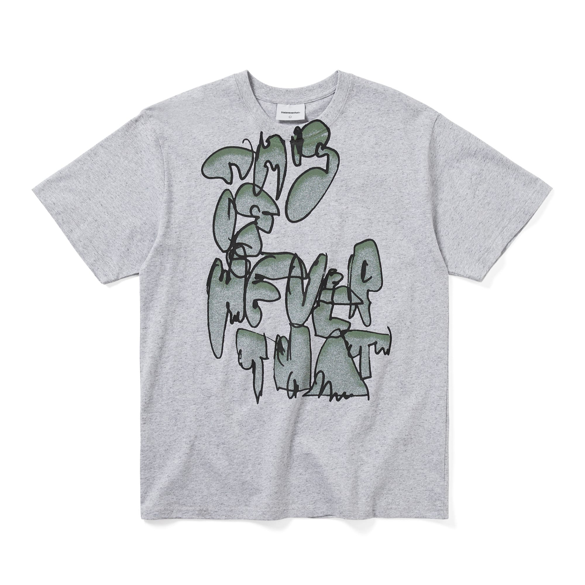 Graffiti Tee Heather Grey | Men's Apparel | THIS IS NEVER THAT | TN251TTSST12-HEATHER GREY Graffiti Tee Heather Grey | Men's Apparel | THIS IS NEVER THAT | TN251TTSST12-HEATHER GREY
