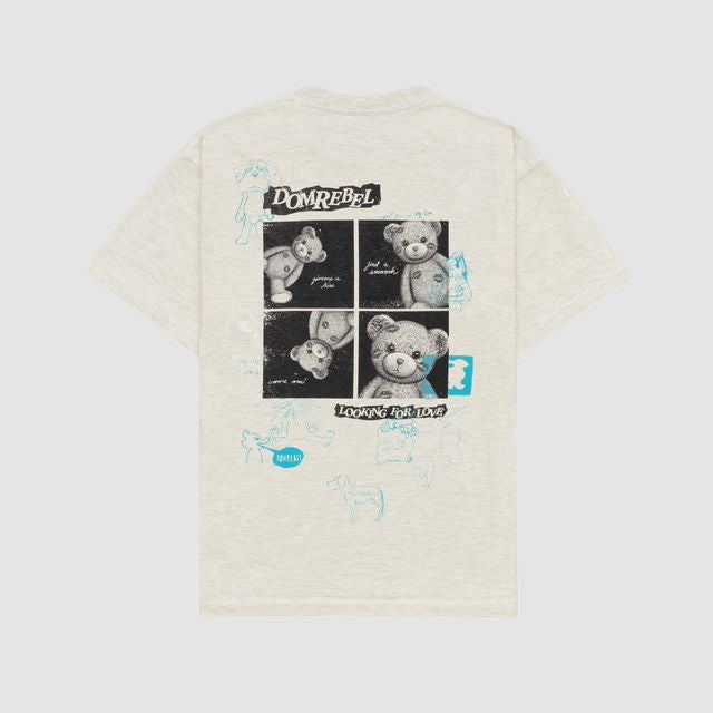 HIGH LOW - T-SHIRT GREIGE | Unisex Apparel | Domrebel | HIGH LOW - T-SHIRT HIGH LOW - T-SHIRT GREIGE | Unisex Apparel | Domrebel | HIGH LOW - T-SHIRT