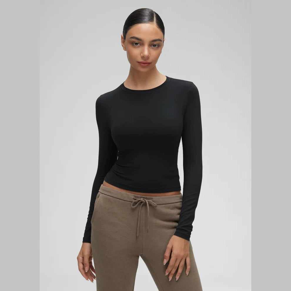 Softembrace Tight Fit Long Sleeve Black | | SolesStoleMySoul | RZ87 Softembrace Tight Fit Long Sleeve Black | | SolesStoleMySoul | RZ87