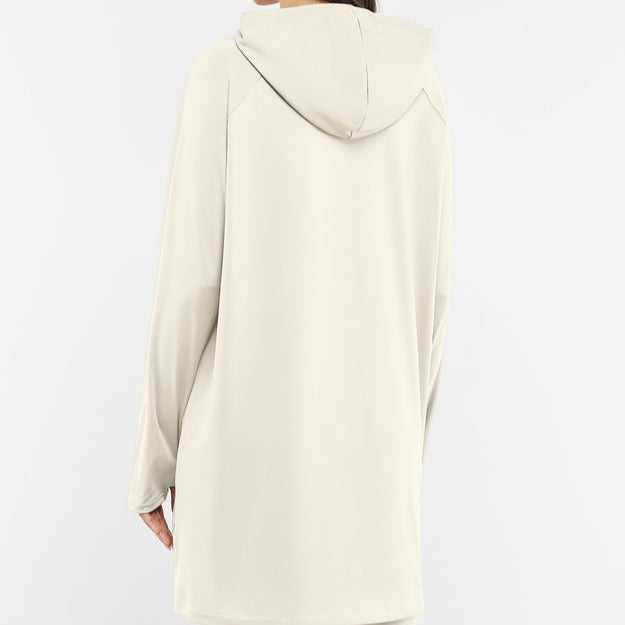 Recycled Soft skin Oversized Sports Top Ivory | Women's Apparel | THEGIVINGMOVEMENT | S1199V14IVWM_2 Recycled Soft skin Oversized Sports Top Ivory | Women's Apparel | THEGIVINGMOVEMENT | S1199V14IVWM_2