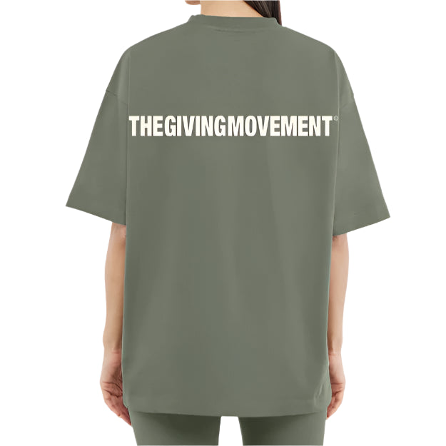 Organic Cotton Jersey Oversized T-Shirt Clay | Unisex Apparel | THEGIVINGMOVEMENT | S14CJV14CLYWM Organic Cotton Jersey Oversized T-Shirt Clay | Unisex Apparel | THEGIVINGMOVEMENT | S14CJV14CLYWM
