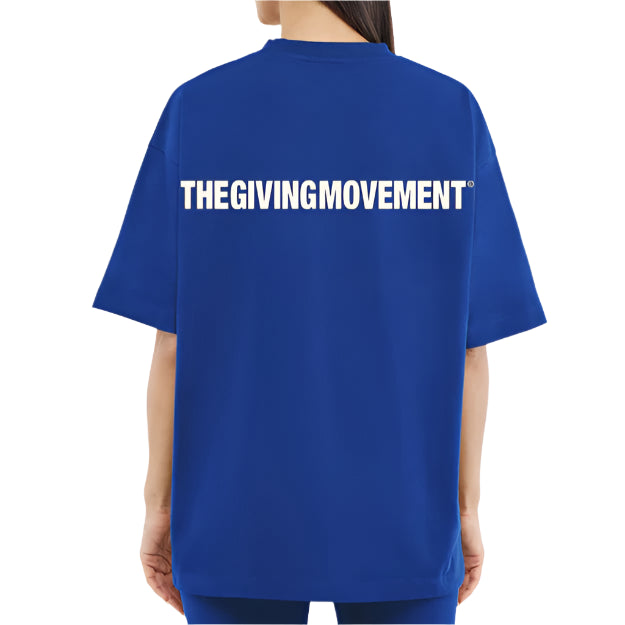 Organic Cotton Jersey Oversized T-Shirt Moroccan Blue | Unisex Apparel | THEGIVINGMOVEMENT | S14CJV14MBWM_0 Organic Cotton Jersey Oversized T-Shirt Moroccan Blue | Unisex Apparel | THEGIVINGMOVEMENT | S14CJV14MBWM_0