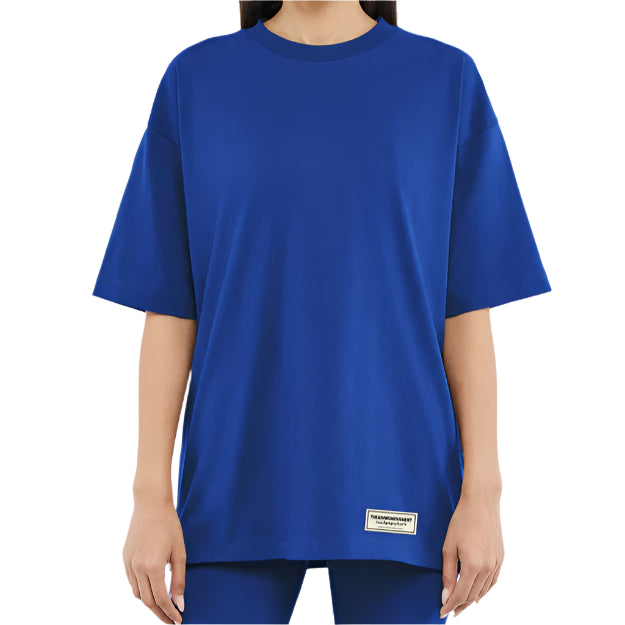 Organic Cotton Jersey Oversized T-Shirt Moroccan Blue | Unisex Apparel | THEGIVINGMOVEMENT | S14CJV14MBWM_0 Organic Cotton Jersey Oversized T-Shirt Moroccan Blue | Unisex Apparel | THEGIVINGMOVEMENT | S14CJV14MBWM_0