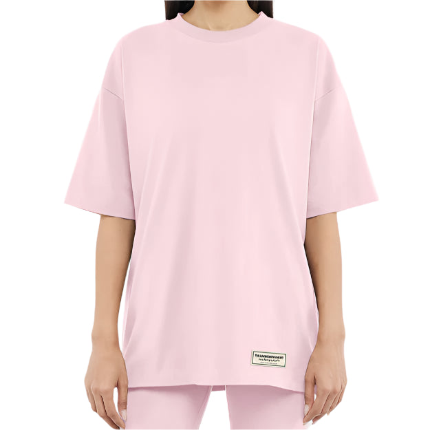 Organic Cotton Jersey Oversized T-Shirt Marshmallow Pink | Women's Apparel | THEGIVINGMOVEMENT | S14CJV14MMPWM_1 Organic Cotton Jersey Oversized T-Shirt Marshmallow Pink | Women's Apparel | THEGIVINGMOVEMENT | S14CJV14MMPWM_1