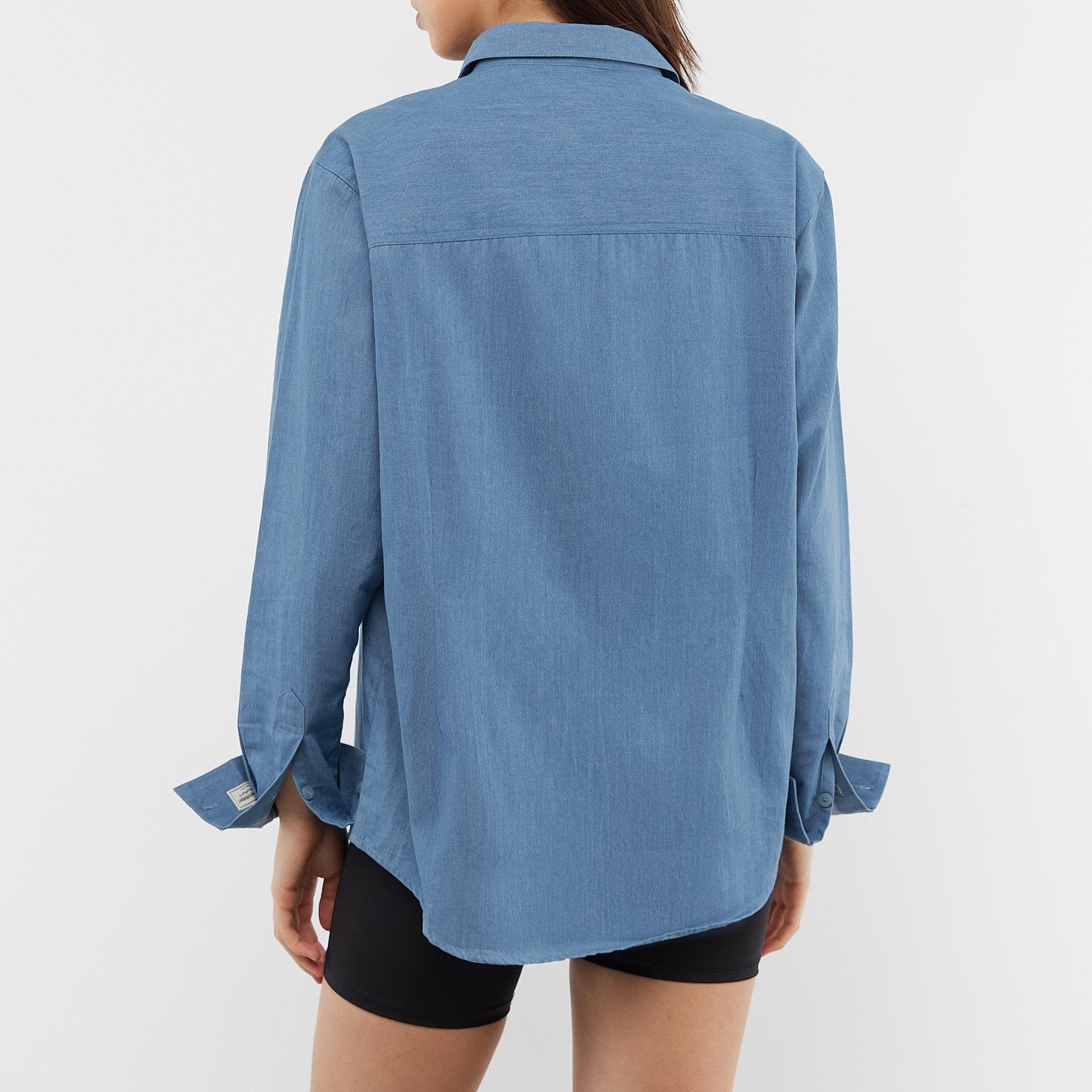 Regular Fit Long Sleeve Shirt Light Denim | Unisex Apparel | THEGIVINGMOVEMENT | S1594V14LDNW Regular Fit Long Sleeve Shirt Light Denim | Unisex Apparel | THEGIVINGMOVEMENT | S1594V14LDNW