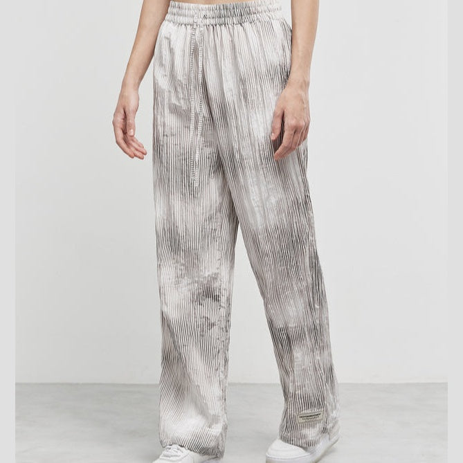 Recycled Textured Satin 30 inch Stripe Wide Leg Pants Truffle | Women's Apparel | THEGIVINGMOVEMENT | S1753V14TRFWM_2 Recycled Textured Satin 30 inch Stripe Wide Leg Pants Truffle | Women's Apparel | THEGIVINGMOVEMENT | S1753V14TRFWM_2