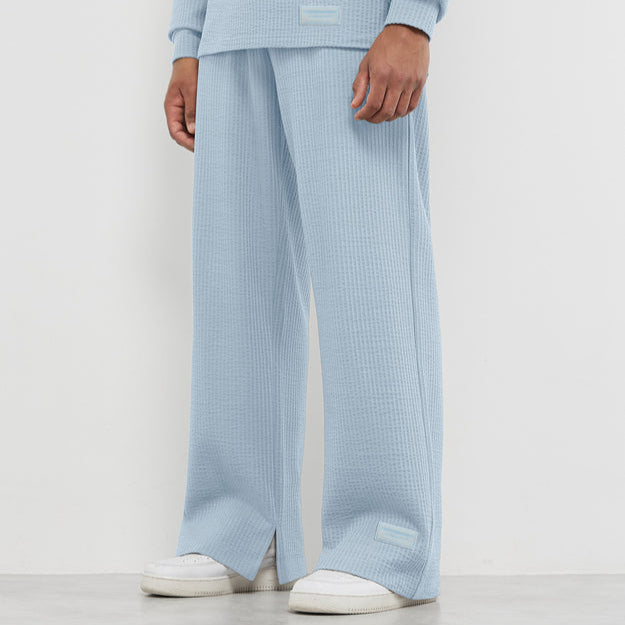 Textured Cotton 30 inch Wide Leg Pants POWDER BLUE | Unisex Apparel | THEGIVINGMOVEMENT | S1762V14PWB Textured Cotton 30 inch Wide Leg Pants POWDER BLUE | Unisex Apparel | THEGIVINGMOVEMENT | S1762V14PWB