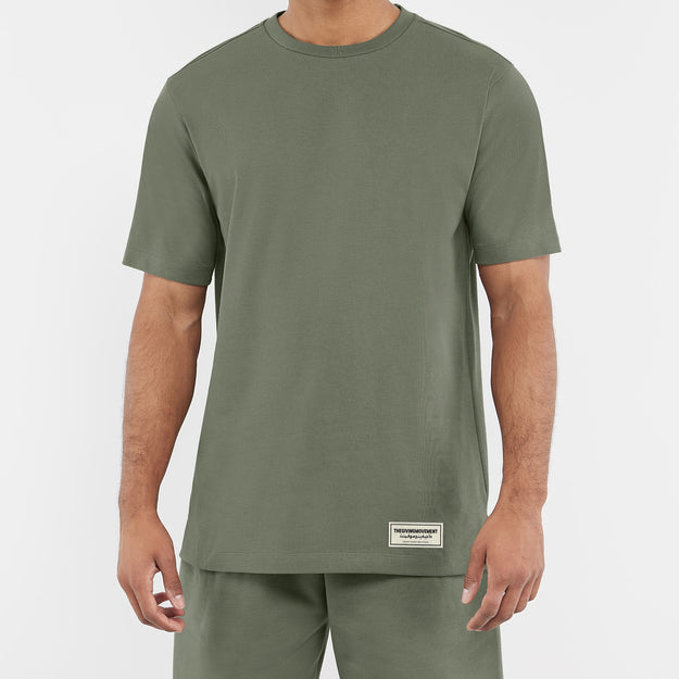 Organic Cotton Jersey Regular Fit T-Shirt Clay | Unisex Apparel | THEGIVINGMOVEMENT | S178CJV14CLY Organic Cotton Jersey Regular Fit T-Shirt Clay | Unisex Apparel | THEGIVINGMOVEMENT | S178CJV14CLY