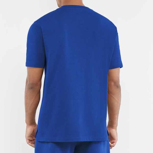 Organic Cotton Jersey Regular Fit T-Shirt Moroccan Blue | Unisex Apparel | THEGIVINGMOVEMENT | S178CJV14MB Organic Cotton Jersey Regular Fit T-Shirt Moroccan Blue | Unisex Apparel | THEGIVINGMOVEMENT | S178CJV14MB