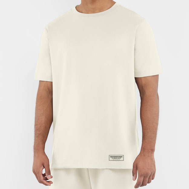 Recycled Softskin Regular Fit T-Shirt Ivory | Unisex Apparel | THEGIVINGMOVEMENT | S178V14IV Recycled Softskin Regular Fit T-Shirt Ivory | Unisex Apparel | THEGIVINGMOVEMENT | S178V14IV