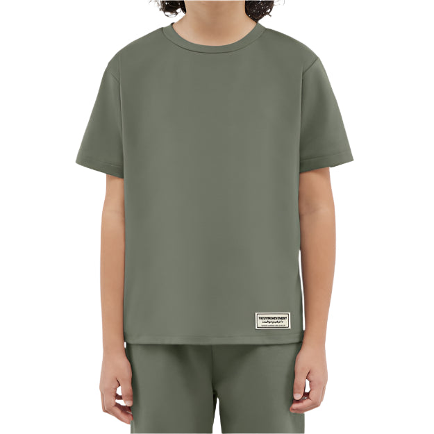 Recycled Soft skin Regular Fit T-shirt Clay | Kids Apparel | THEGIVINGMOVEMENT | S203V14CLYBY_2 Recycled Soft skin Regular Fit T-shirt Clay | Kids Apparel | THEGIVINGMOVEMENT | S203V14CLYBY_2