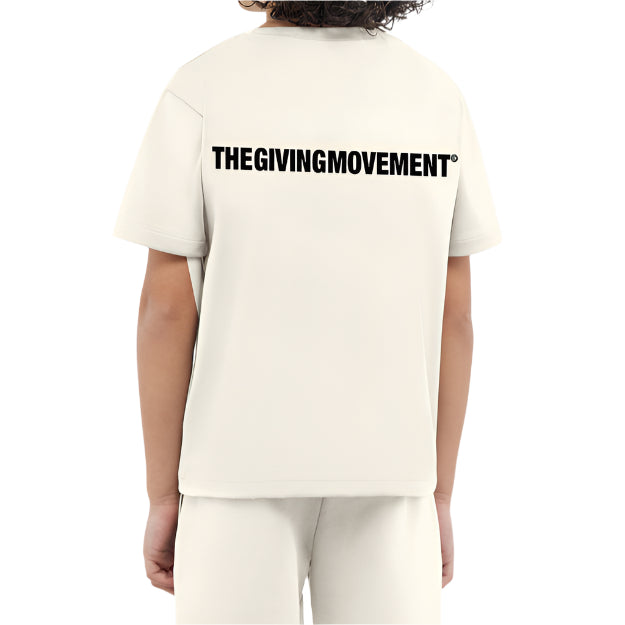 Recycled Soft skin Regular Fit T-shirt Ivory | Kids Apparel | THEGIVINGMOVEMENT | S203V14IVBY_2 Recycled Soft skin Regular Fit T-shirt Ivory | Kids Apparel | THEGIVINGMOVEMENT | S203V14IVBY_2