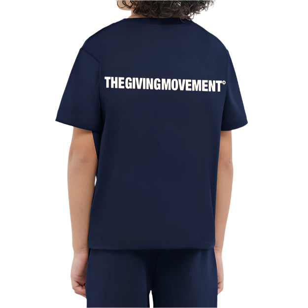 Recycled Soft skin Regular Fit T-shirt Navy | Kids Apparel | THEGIVINGMOVEMENT | S203V14NVYBY_1 Recycled Soft skin Regular Fit T-shirt Navy | Kids Apparel | THEGIVINGMOVEMENT | S203V14NVYBY_1