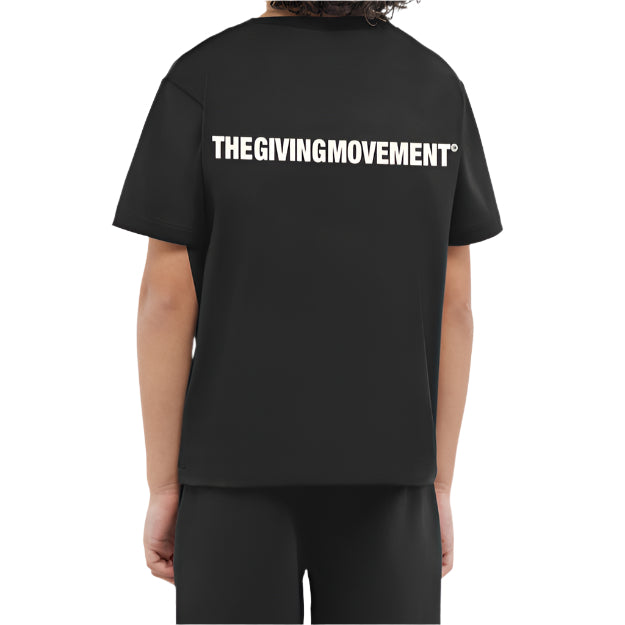 Recycled Soft skin Regular Fit T-shirt Pitch Black | Kids Apparel | THEGIVINGMOVEMENT | S203V14PBBY_2 Recycled Soft skin Regular Fit T-shirt Pitch Black | Kids Apparel | THEGIVINGMOVEMENT | S203V14PBBY_2