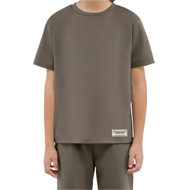 Recycled Soft skin Regular Fit T-shirt Truffle | Kid's Apparel | THEGIVINGMOVEMENT | S203V14TRF Recycled Soft skin Regular Fit T-shirt Truffle | Kid's Apparel | THEGIVINGMOVEMENT | S203V14TRF