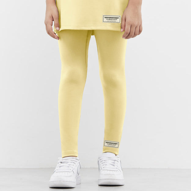 Kids Soft skin Leggings Butter Yellow | Kids Apparel | THEGIVINGMOVEMENT | S204V14BYL Kids Soft skin Leggings Butter Yellow | Kids Apparel | THEGIVINGMOVEMENT | S204V14BYL