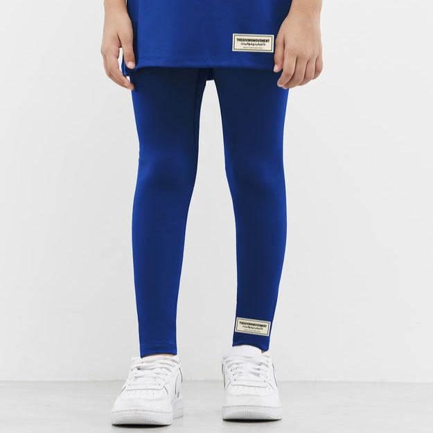 Recycled Soft skin Teen Leggings Moroccan Blue | Kids Apparel | THEGIVINGMOVEMENT | S204TEENV14MBGR_2 Recycled Soft skin Teen Leggings Moroccan Blue | Kids Apparel | THEGIVINGMOVEMENT | S204TEENV14MBGR_2