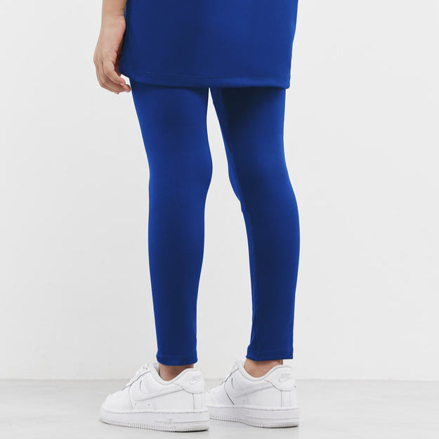 Recycled Soft skin Teen Leggings Moroccan Blue | Kids Apparel | THEGIVINGMOVEMENT | S204TEENV14MBGR_2 Recycled Soft skin Teen Leggings Moroccan Blue | Kids Apparel | THEGIVINGMOVEMENT | S204TEENV14MBGR_2