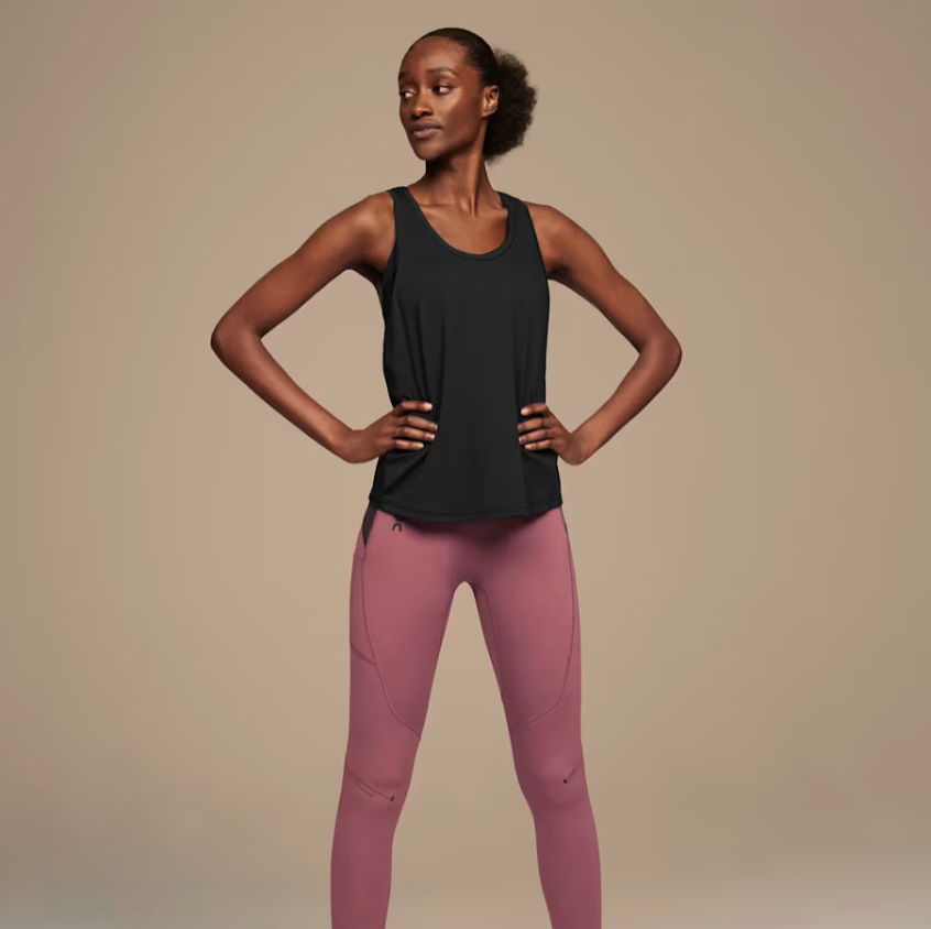 Focus Tank 3 W Black | Women's Apparel | On | Focus Tank 3 W Black