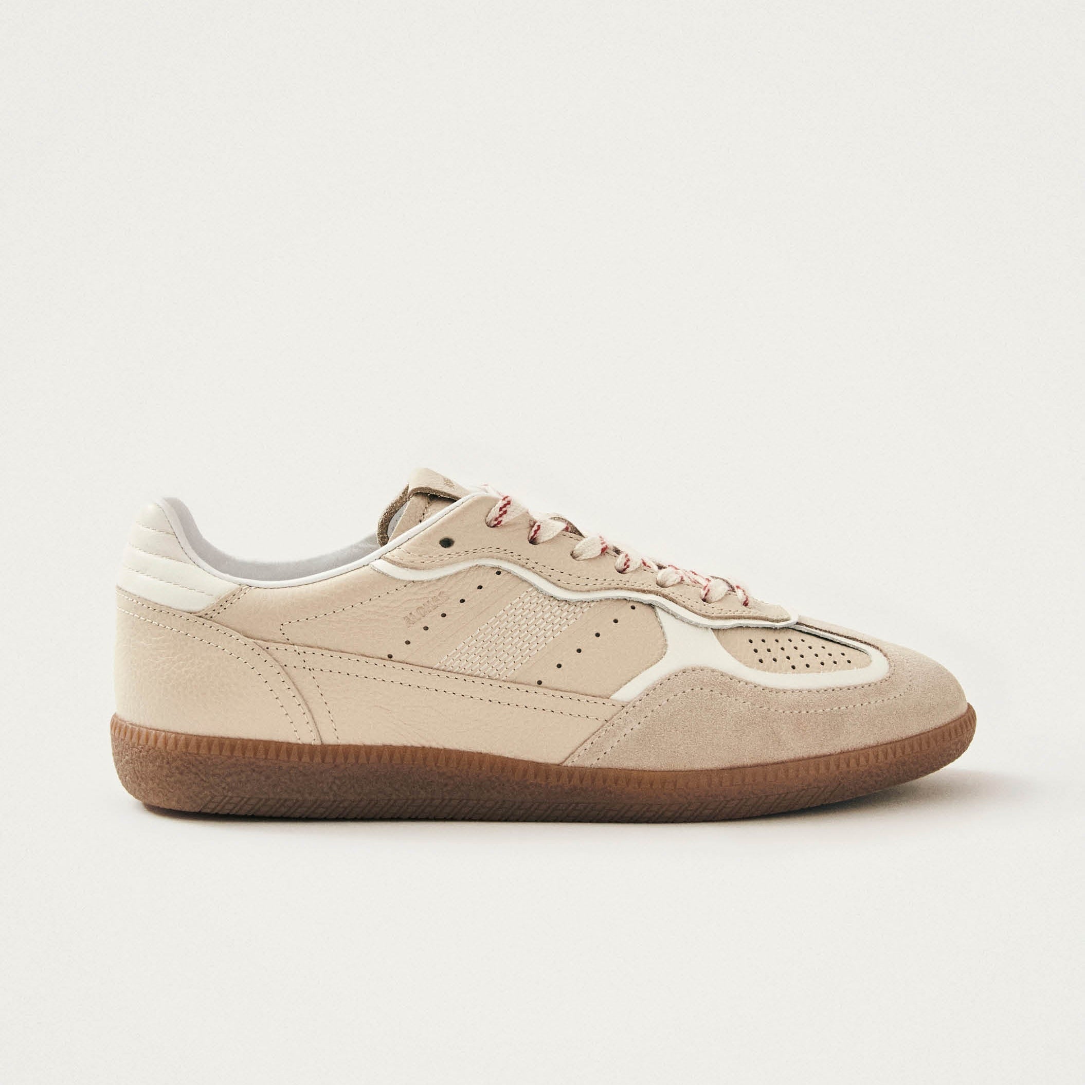 Tb.490 Rife Grain Cream Leather Sneakers | Women's Footwear | ALOHAS | S100709-01