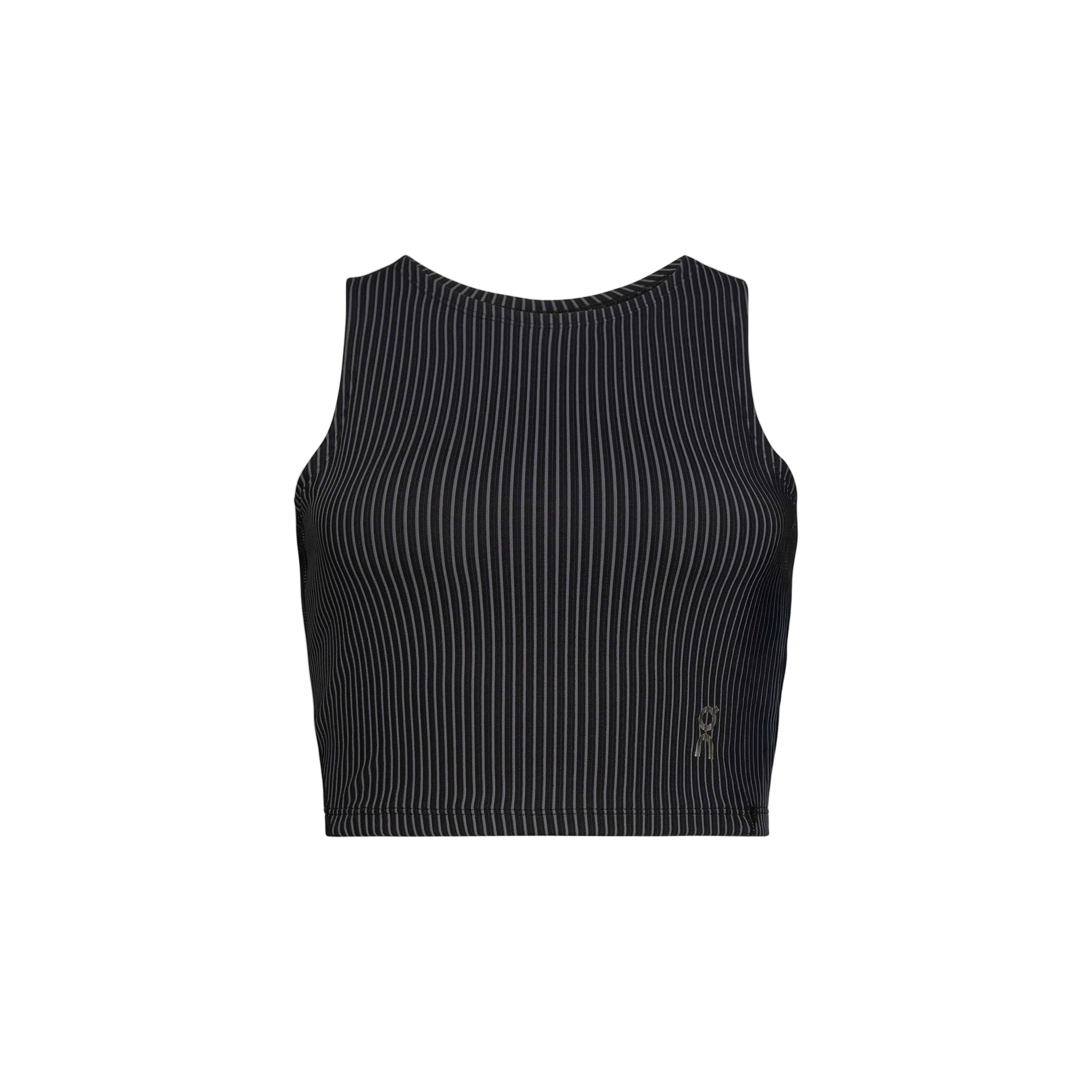 All-Day Ribbed Crop 1 W Black | Rock | Women's Apparel | On | All-Day Ribbed Crop 1 W Black | Rock