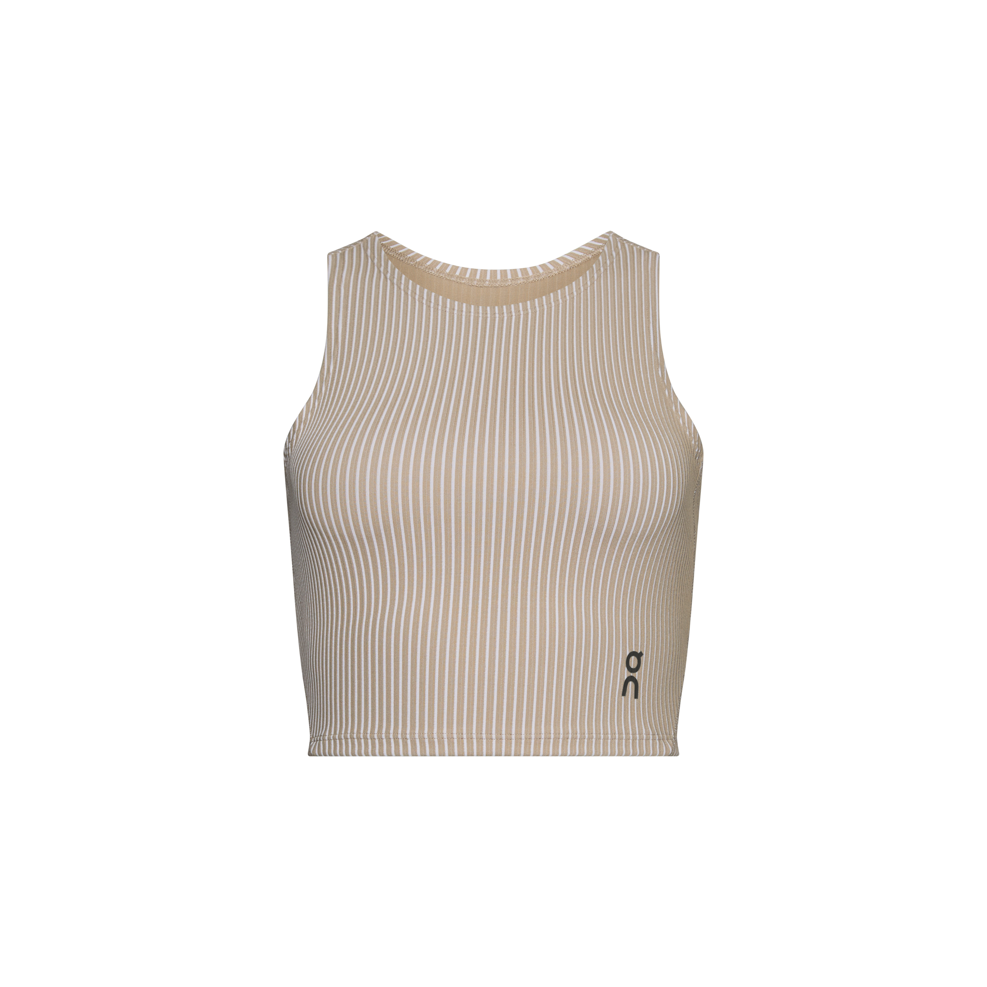 All-Day Ribbed Crop 1 W Desert | White | Women's Apparel | On | All-Day Ribbed Crop 1 W Desert | White