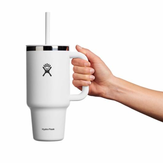 32 OZ ALL AROUND TRAVEL TUMBLER WHITE | Accessories | Hydroflask | TT32PS110 32 OZ ALL AROUND TRAVEL TUMBLER WHITE | Accessories | Hydroflask | TT32PS110