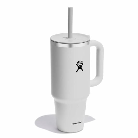 40 OZ ALL AROUND TRAVEL TUMBLER WHITE | Accessories | Hydroflask | TT40PS110 40 OZ ALL AROUND TRAVEL TUMBLER WHITE | Accessories | Hydroflask | TT40PS110