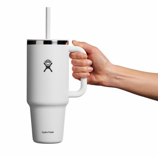 40 OZ ALL AROUND TRAVEL TUMBLER WHITE | Accessories | Hydroflask | TT40PS110 40 OZ ALL AROUND TRAVEL TUMBLER WHITE | Accessories | Hydroflask | TT40PS110