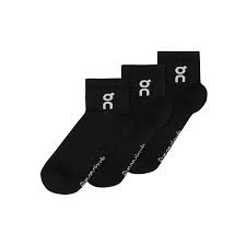 Logo Sock Mid 3P | Accessories | On | Logo Sock Mid 3P