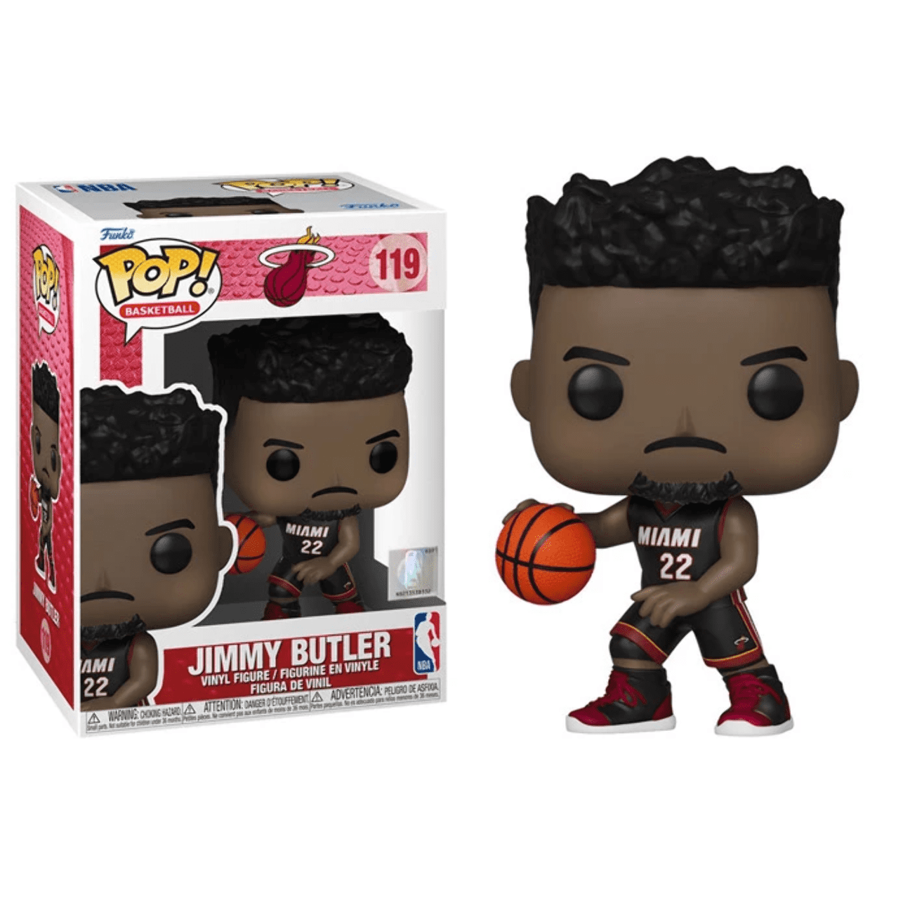 Pop Basketball NBA Heat Jimmy Butler Black Jersey