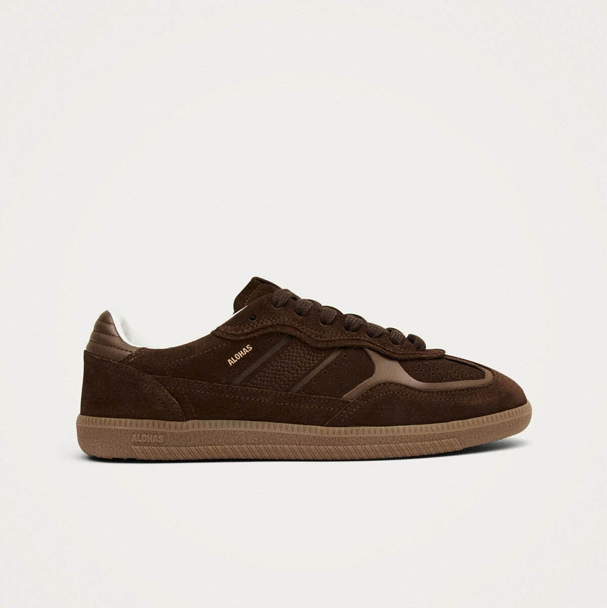 Tb.490 Rife Chocolate Brown Leather Sneakers | Women's Footwear | ALOHAS | S100471-05
