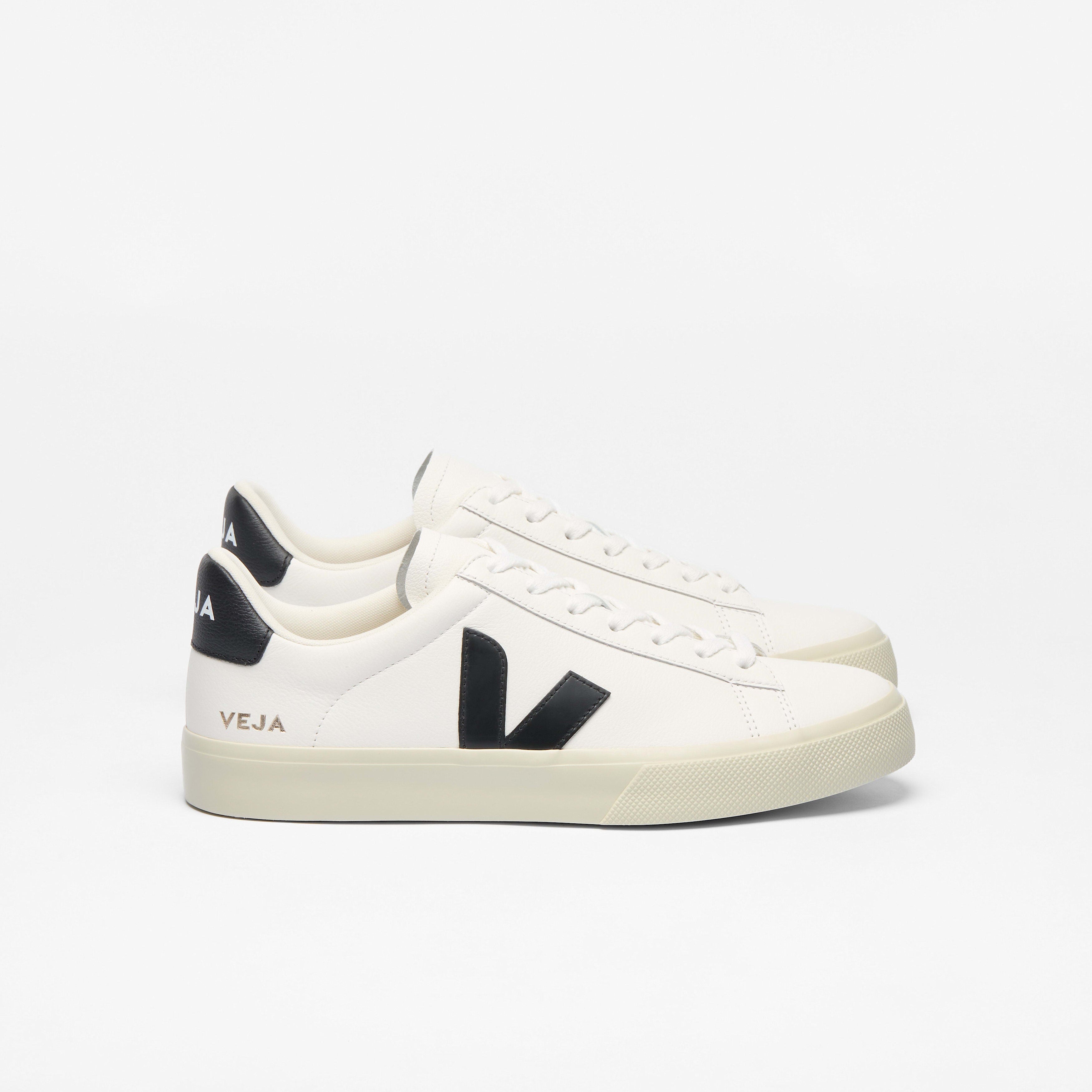 CAMPO LEATHER WHITE BLACK MAN | Men's Footwear | Veja | CP0501537B CAMPO LEATHER WHITE BLACK MAN | Men's Footwear | Veja | CP0501537B