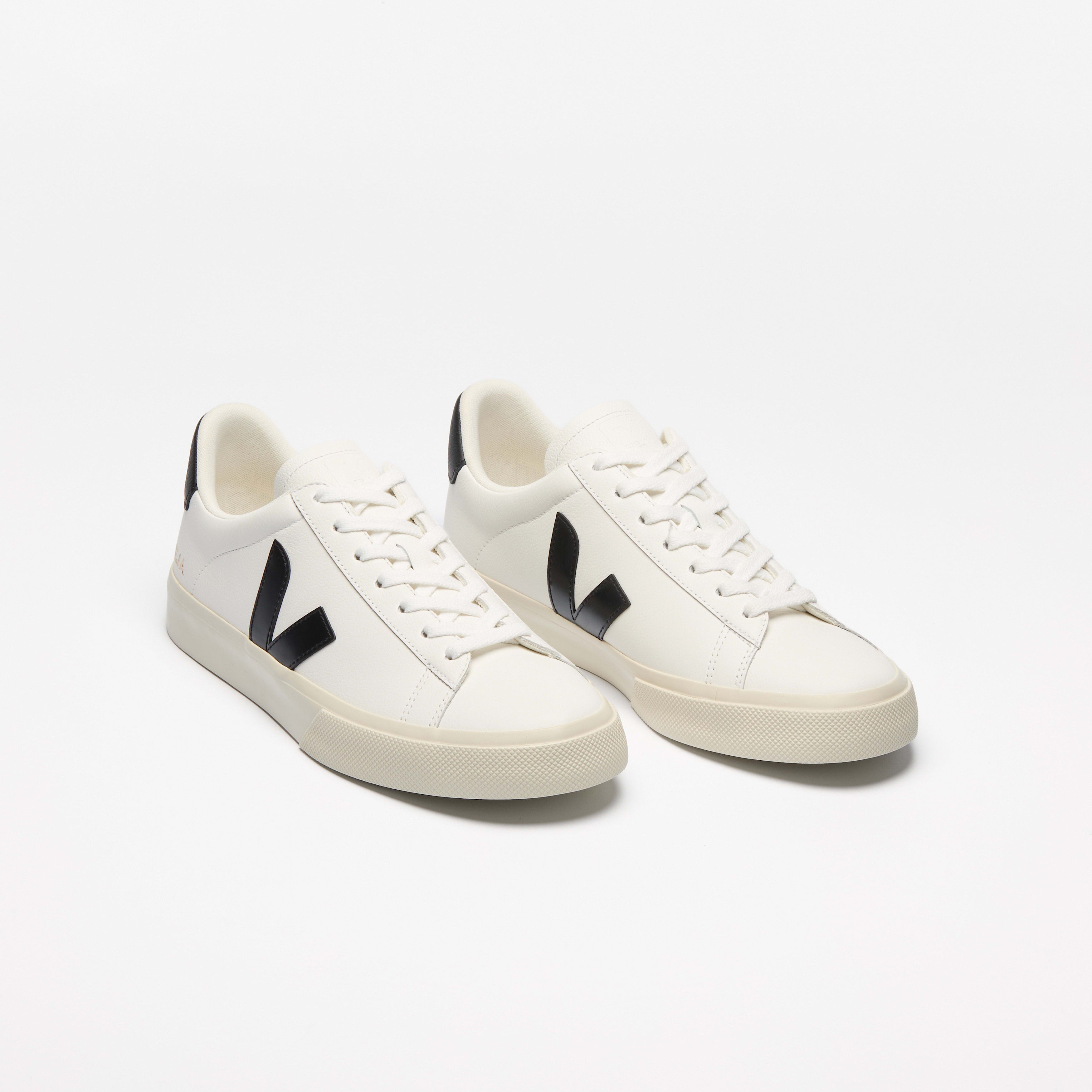 CAMPO LEATHER WHITE BLACK MAN | Men's Footwear | Veja | CP0501537B CAMPO LEATHER WHITE BLACK MAN | Men's Footwear | Veja | CP0501537B