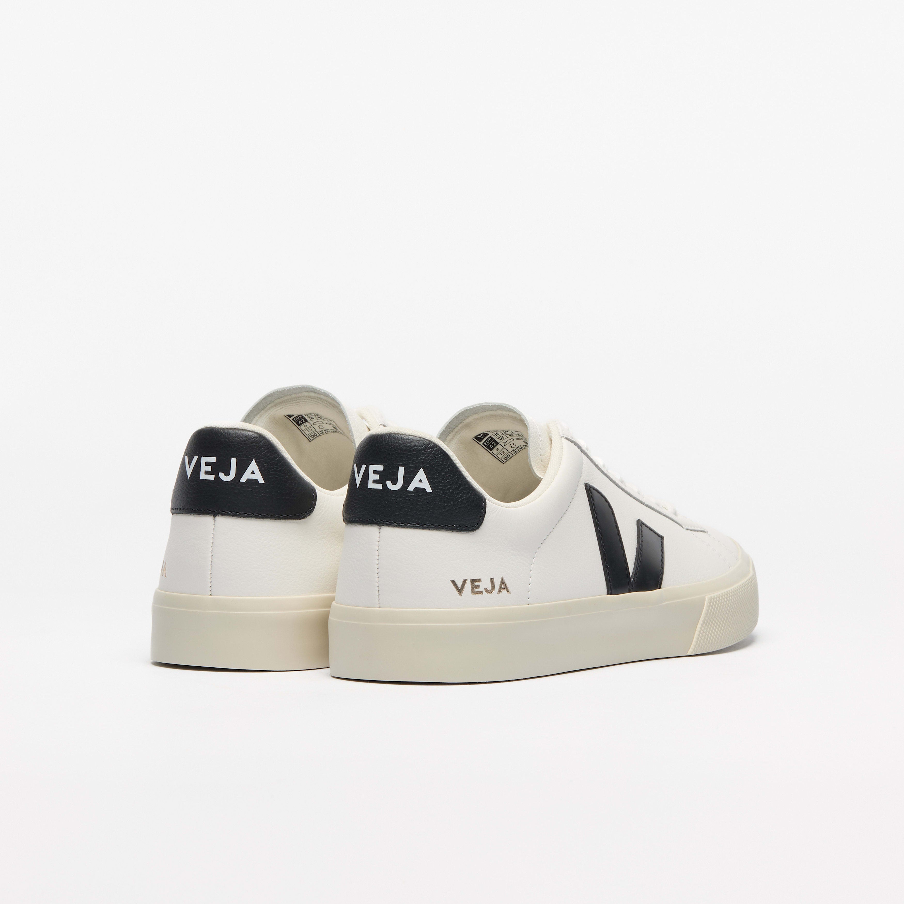 CAMPO LEATHER WHITE BLACK MAN | Men's Footwear | Veja | CP0501537B CAMPO LEATHER WHITE BLACK MAN | Men's Footwear | Veja | CP0501537B