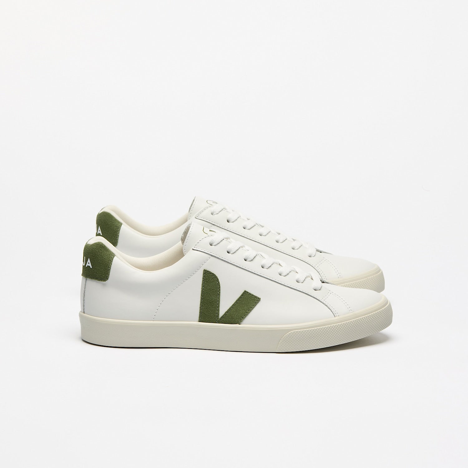 ESPLAR LEATHER WHITE KIWI | Women's Footwear | Veja | EO0203881A ESPLAR LEATHER WHITE KIWI | Women's Footwear | Veja | EO0203881A