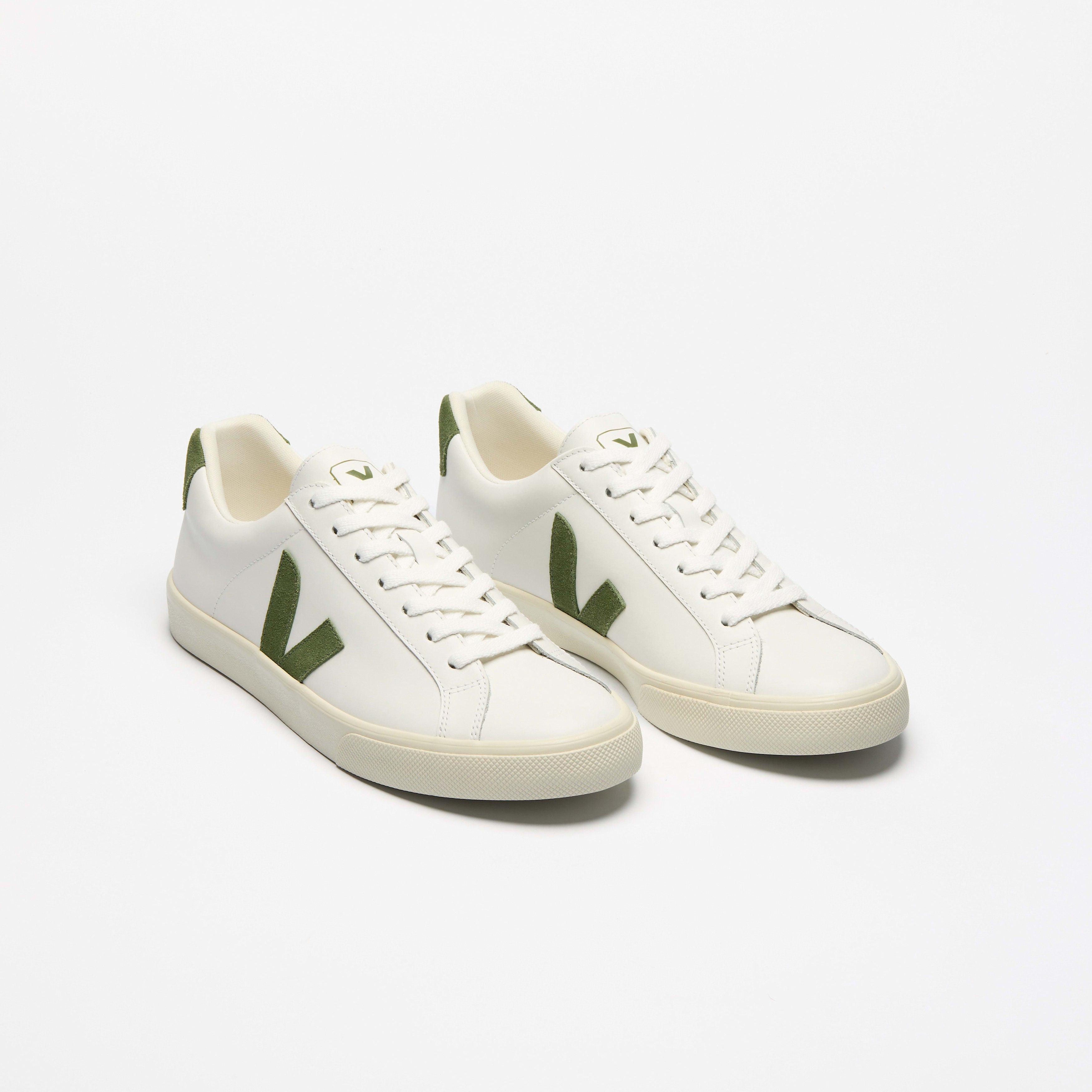 ESPLAR LEATHER WHITE KIWI | Women's Footwear | Veja | EO0203881A ESPLAR LEATHER WHITE KIWI | Women's Footwear | Veja | EO0203881A
