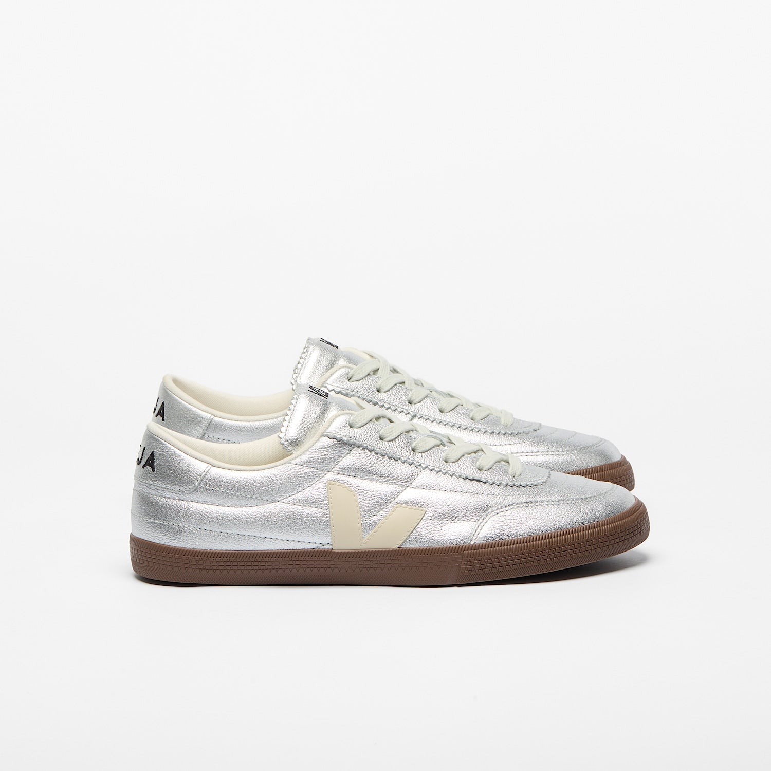 PANENKA LEATHER SILVER WHITE PIERRE BARK | Women's Footwear | Veja | FU2020893A PANENKA LEATHER SILVER WHITE PIERRE BARK | Women's Footwear | Veja | FU2020893A