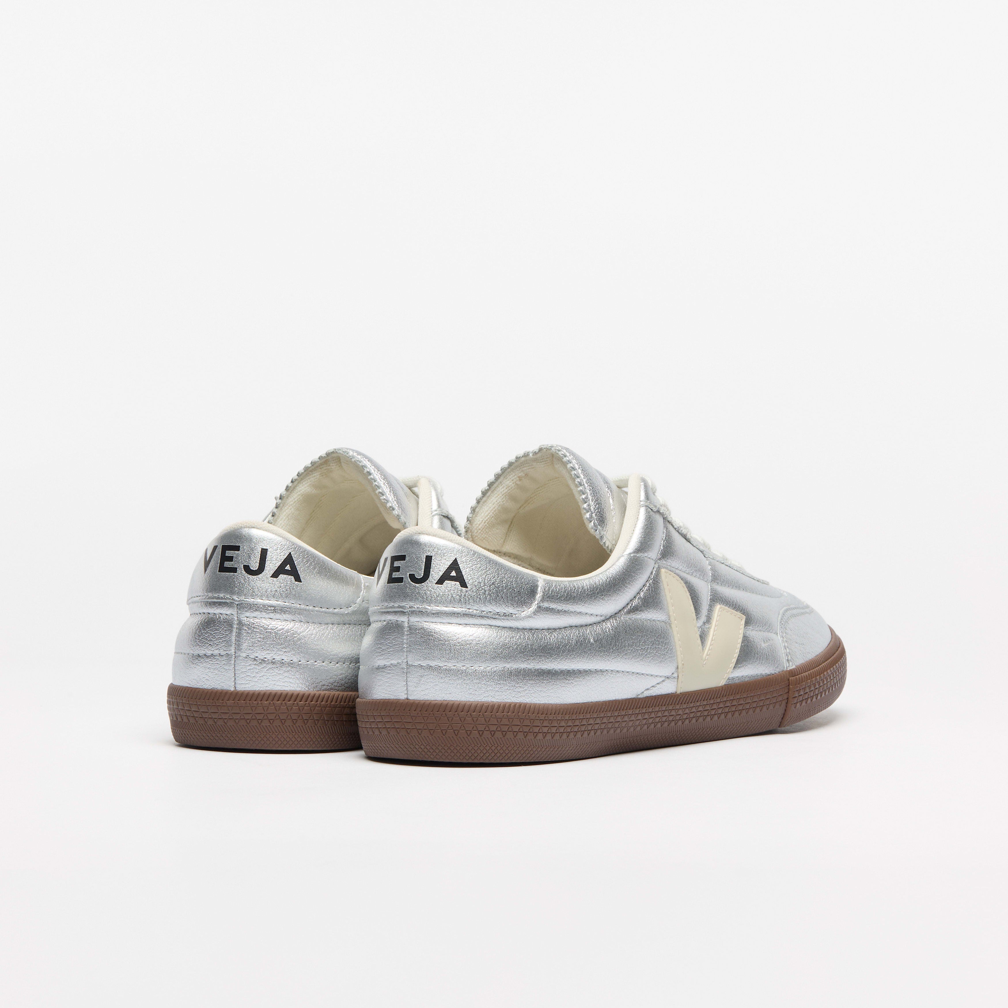 PANENKA LEATHER SILVER WHITE PIERRE BARK | Women's Footwear | Veja | FU2020893A PANENKA LEATHER SILVER WHITE PIERRE BARK | Women's Footwear | Veja | FU2020893A