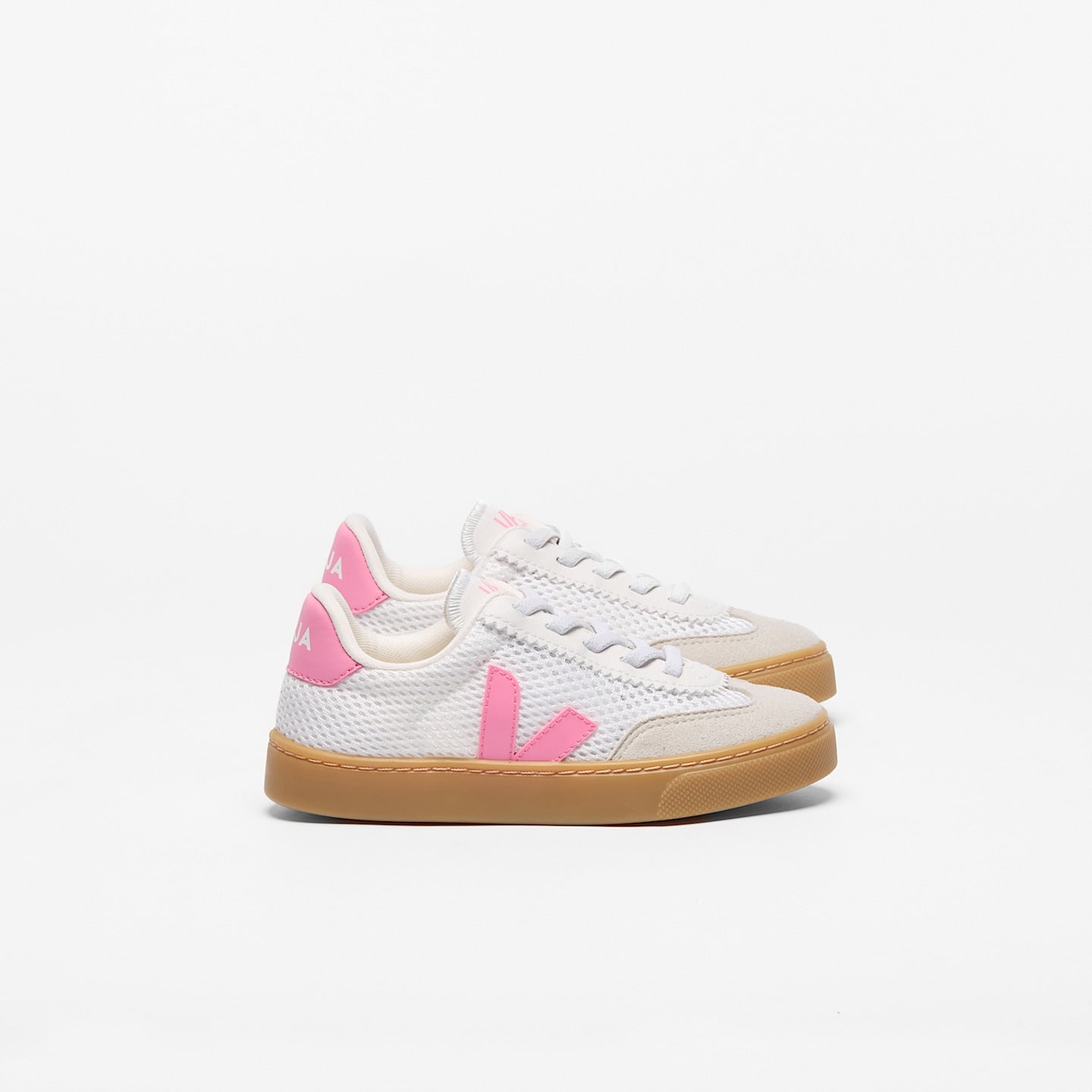 VOLLEY ELASTIC LACES AIRCELL WHITE MALIBU NATURAL | Kids Footwear | Veja | SY2221523 VOLLEY ELASTIC LACES AIRCELL WHITE MALIBU NATURAL | Kids Footwear | Veja | SY2221523