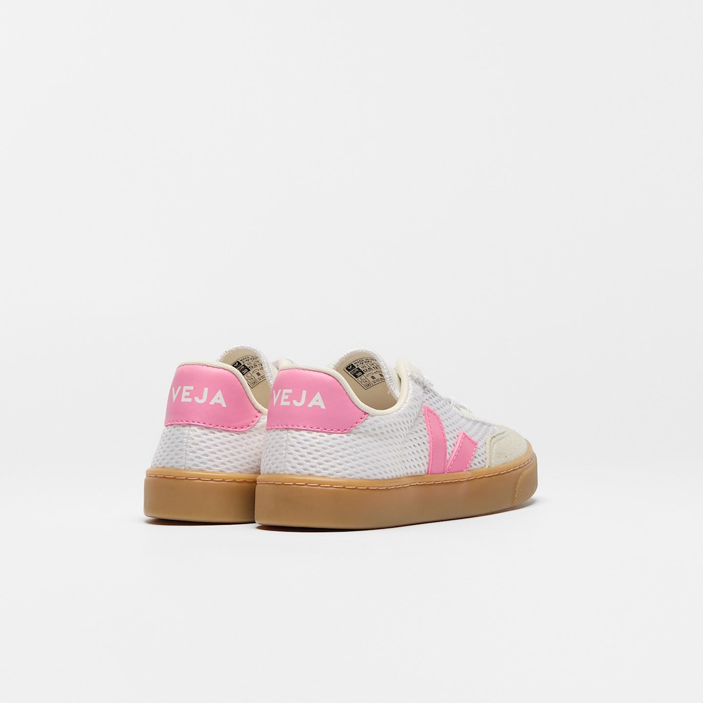 VOLLEY ELASTIC LACES AIRCELL WHITE MALIBU NATURAL | Kids Footwear | Veja | SY2221523 VOLLEY ELASTIC LACES AIRCELL WHITE MALIBU NATURAL | Kids Footwear | Veja | SY2221523