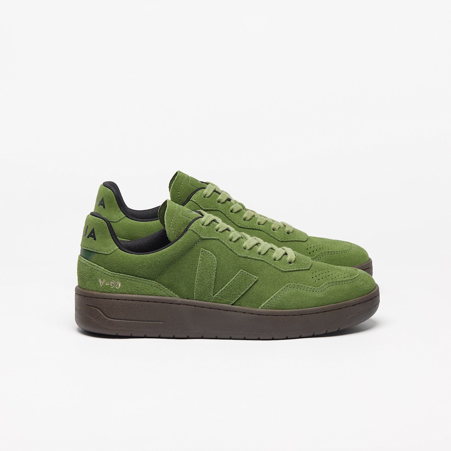 V-90 SUEDE FULL MILITAR EAGLE | Women's Footwear | Veja | VD0320928A V-90 SUEDE FULL MILITAR EAGLE | Women's Footwear | Veja | VD0320928A