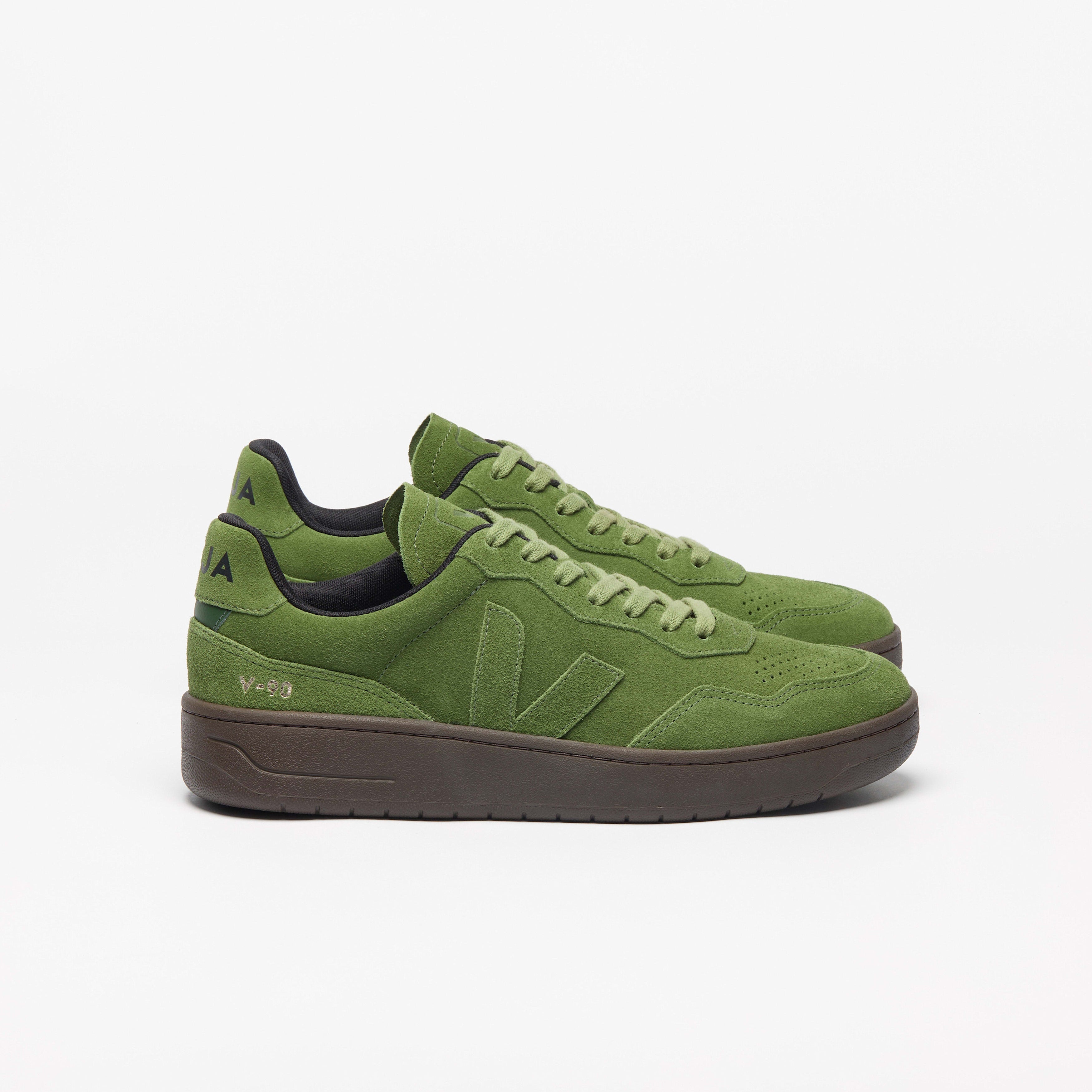V-90 SUEDE FULL MILITAR EAGLE | Women's Footwear | Veja | VD0320928A V-90 SUEDE FULL MILITAR EAGLE | Women's Footwear | Veja | VD0320928A