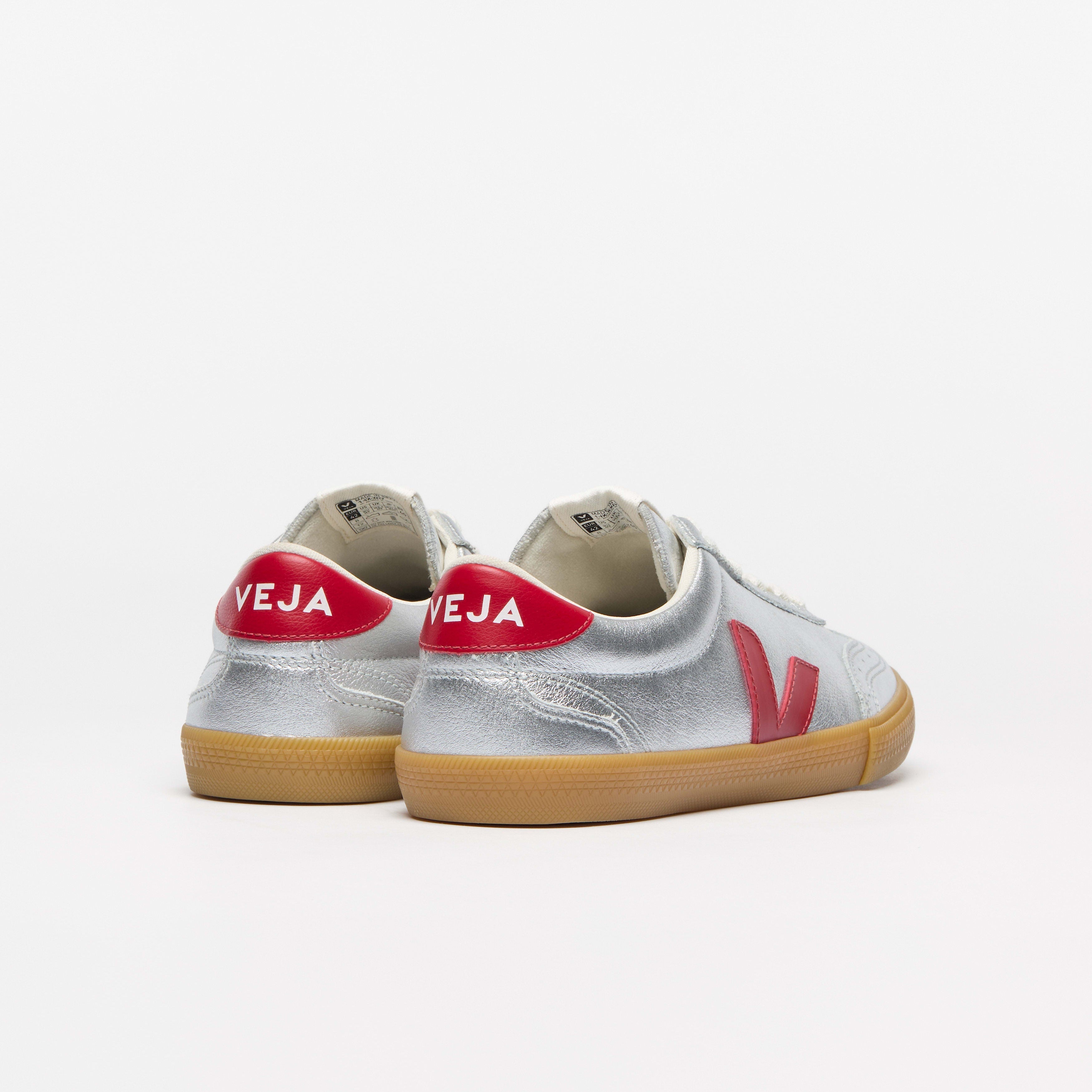 VOLLEY LEATHER SILVER PEPPER | Women's Footwear | Veja | VO2020881A VOLLEY LEATHER SILVER PEPPER | Women's Footwear | Veja | VO2020881A