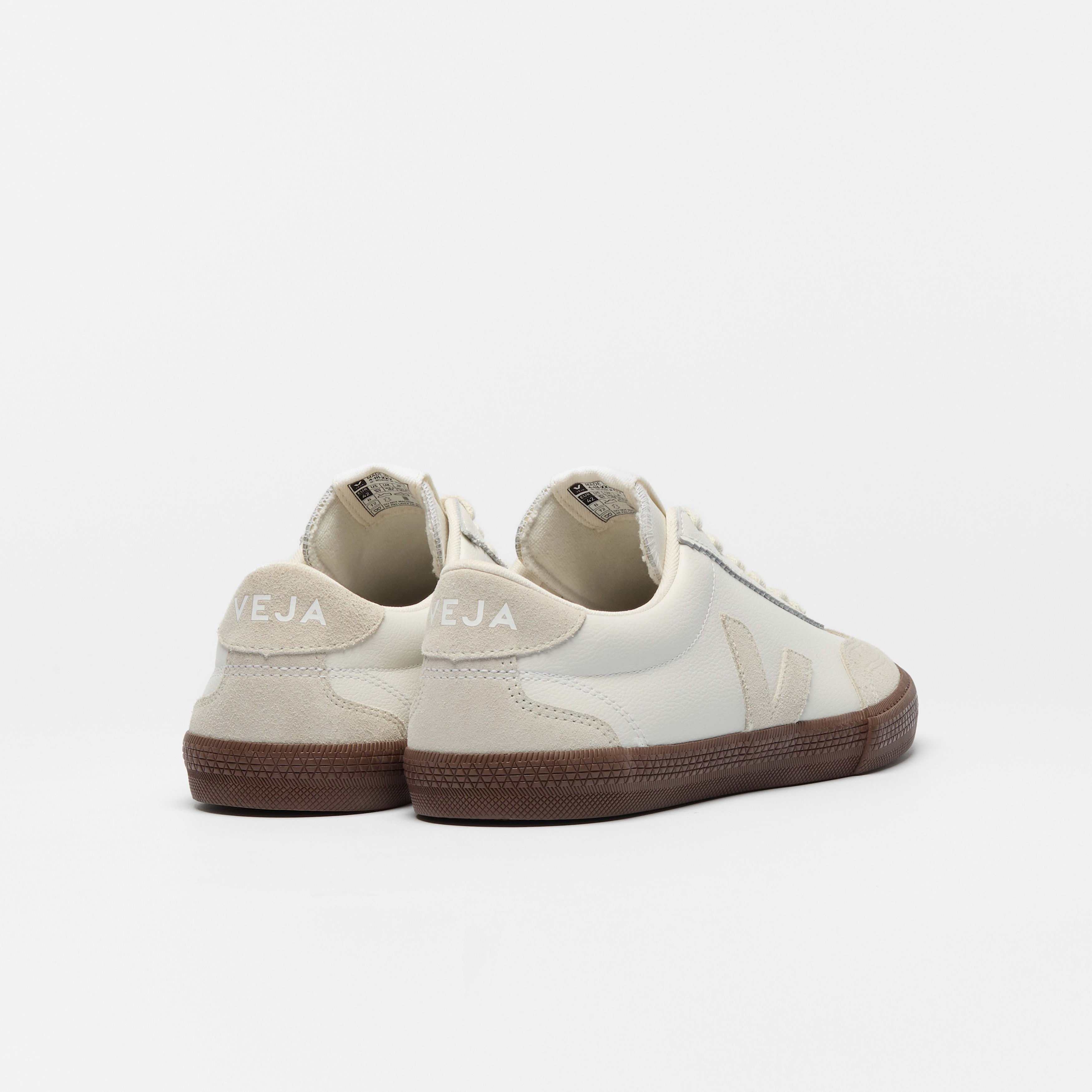 VOLLEY LEATHER WHITE NATURAL BARK | Women's Footwear | Veja | VO2021383A VOLLEY LEATHER WHITE NATURAL BARK | Women's Footwear | Veja | VO2021383A