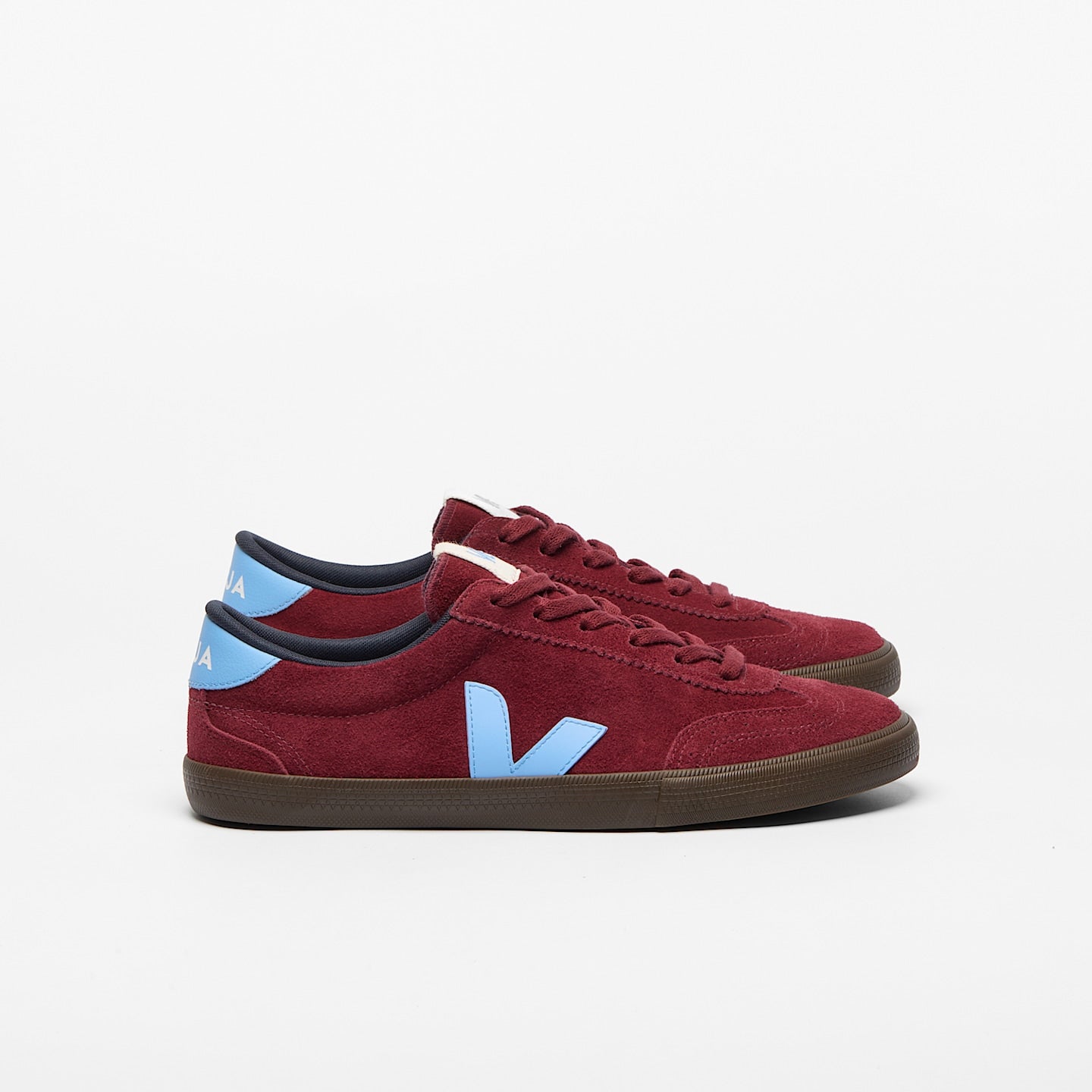 VOLLEY SUEDE GRENAT AQUA EAGLE W | Women's Footwear | Veja | VO0321467A VOLLEY SUEDE GRENAT AQUA EAGLE W | Women's Footwear | Veja | VO0321467A