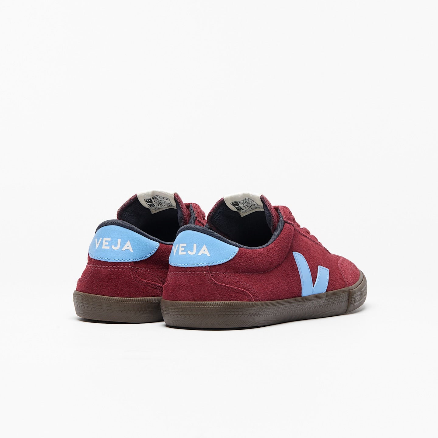VOLLEY SUEDE GRENAT AQUA EAGLE W | Women's Footwear | Veja | VO0321467A VOLLEY SUEDE GRENAT AQUA EAGLE W | Women's Footwear | Veja | VO0321467A