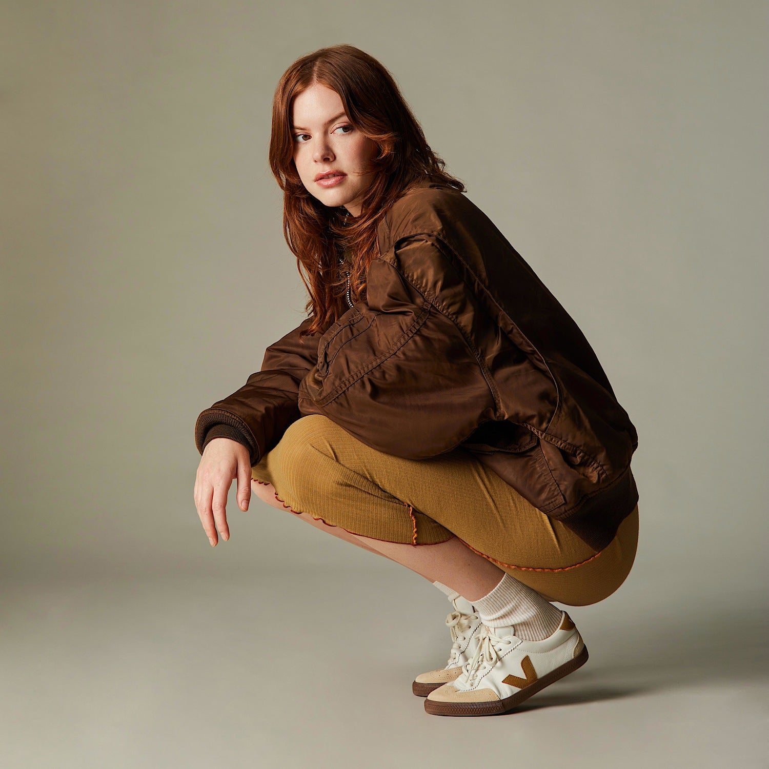 VOLLEY LEATHER WHITE TENT BARK | Women's Footwear | Veja | VO2003720A VOLLEY LEATHER WHITE TENT BARK | Women's Footwear | Veja | VO2003720A