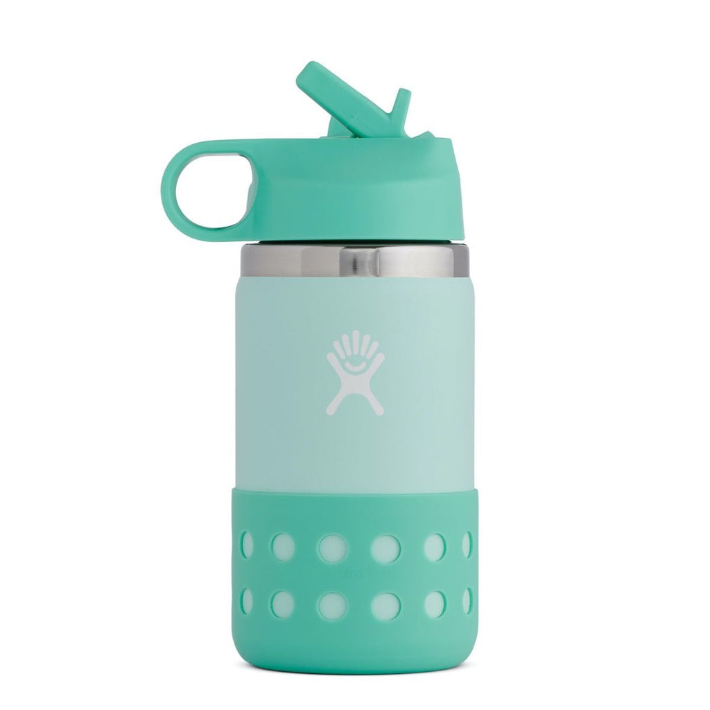 12 OZ KIDS WIDE MOUTH STRAW LID & BOOT PARADISE Hydroflask