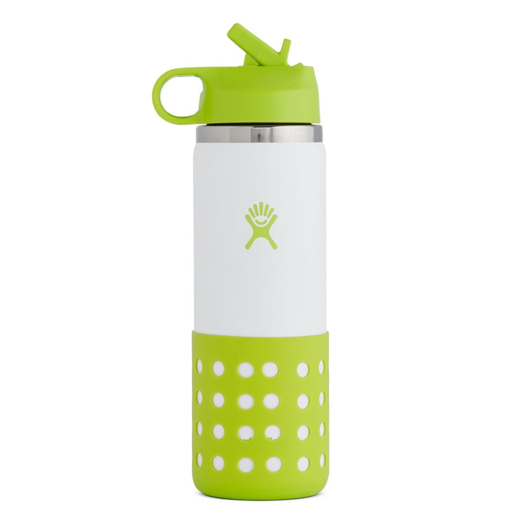 20 OZ KIDS WIDE MOUTH STRAW LID & BOOT JUNGLE Hydroflask